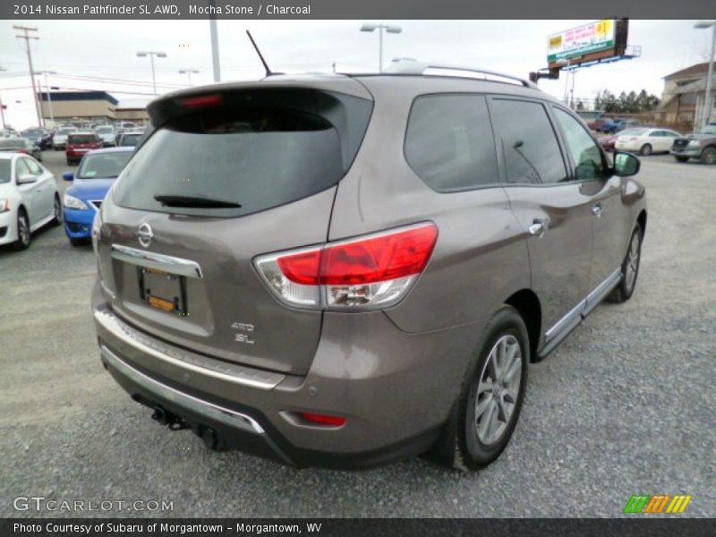 Mocha Stone / Charcoal 2014 Nissan Pathfinder SL AWD