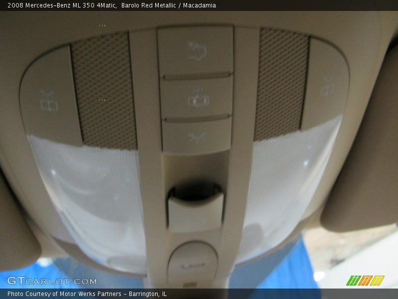 Barolo Red Metallic / Macadamia 2008 Mercedes-Benz ML 350 4Matic