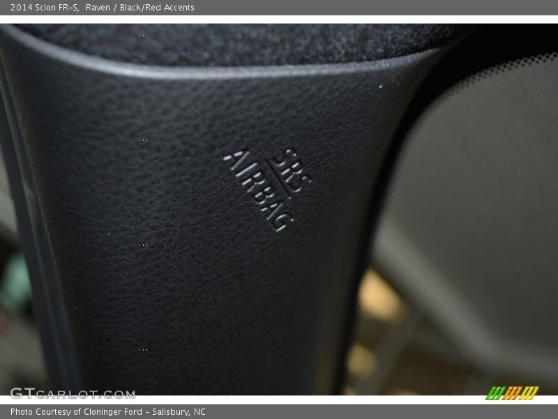 Raven / Black/Red Accents 2014 Scion FR-S