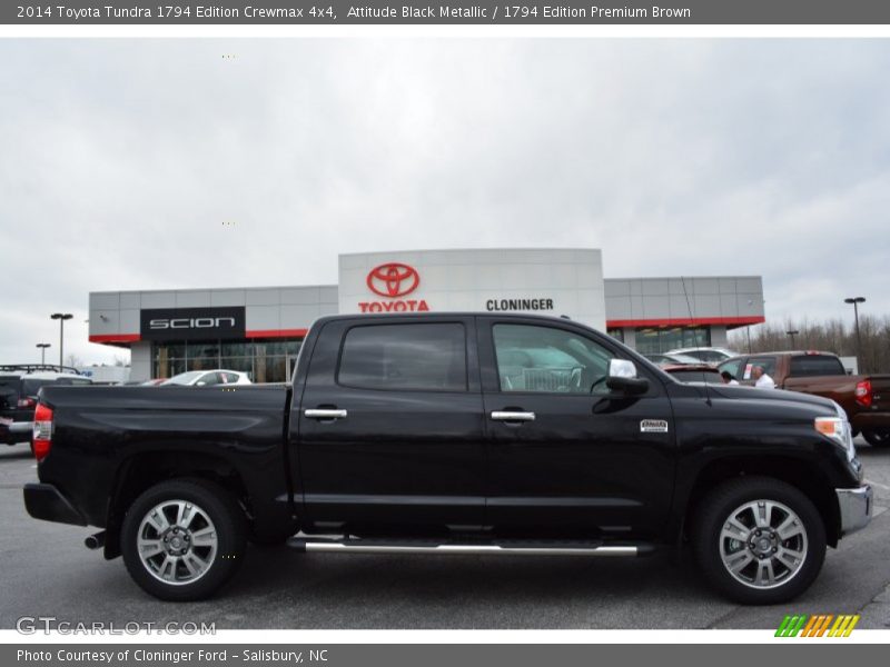 Attitude Black Metallic / 1794 Edition Premium Brown 2014 Toyota Tundra 1794 Edition Crewmax 4x4