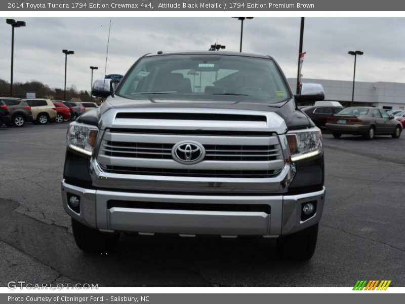 Attitude Black Metallic / 1794 Edition Premium Brown 2014 Toyota Tundra 1794 Edition Crewmax 4x4
