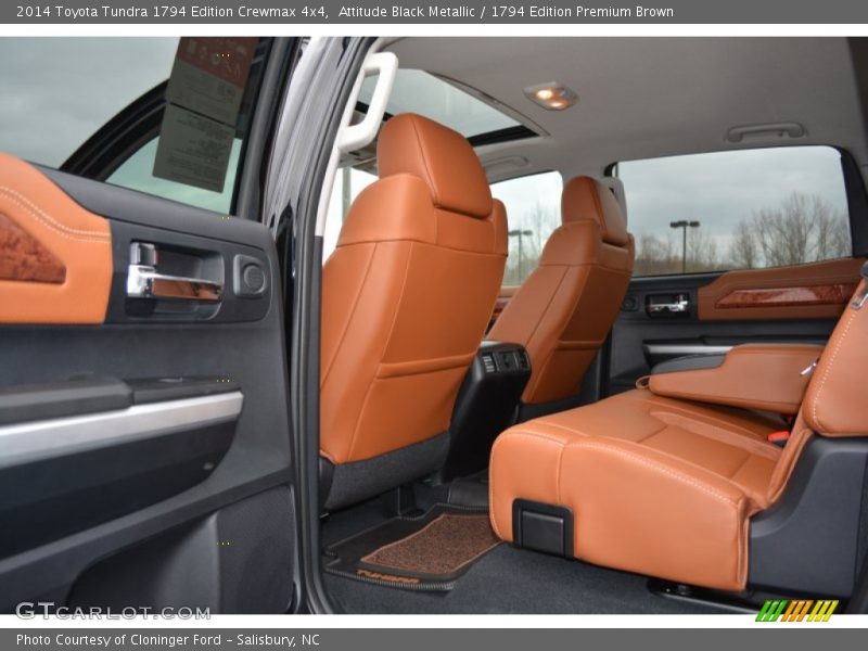 Attitude Black Metallic / 1794 Edition Premium Brown 2014 Toyota Tundra 1794 Edition Crewmax 4x4