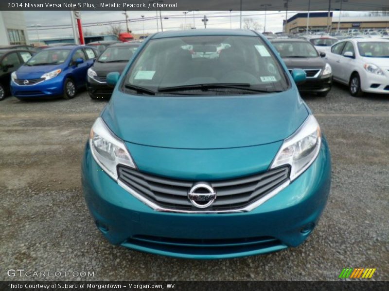 Metallic Peacock / Charcoal 2014 Nissan Versa Note S Plus