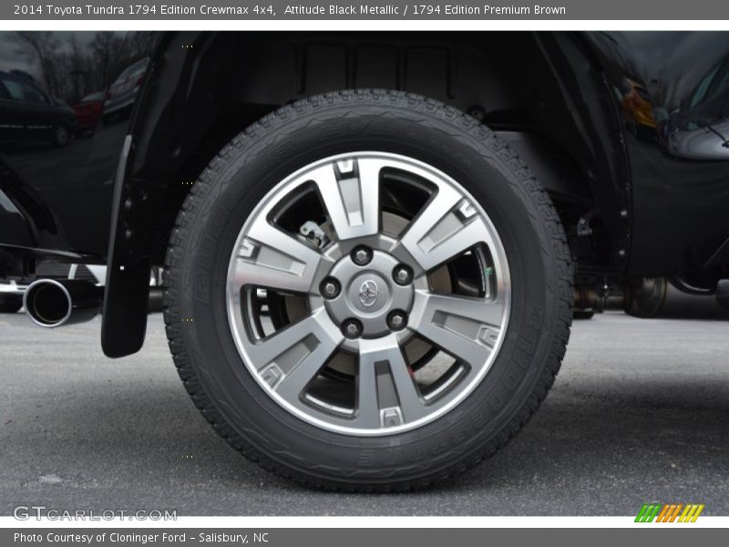 Attitude Black Metallic / 1794 Edition Premium Brown 2014 Toyota Tundra 1794 Edition Crewmax 4x4