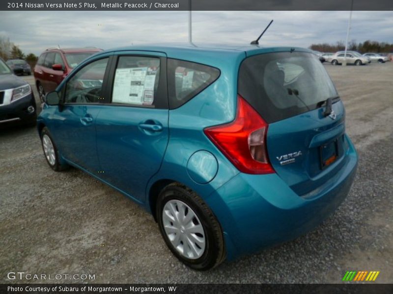 Metallic Peacock / Charcoal 2014 Nissan Versa Note S Plus