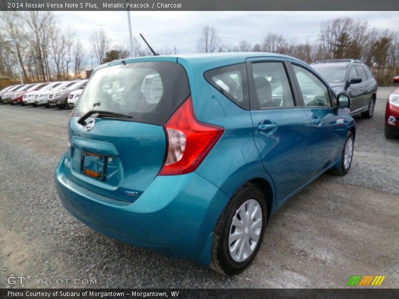 Metallic Peacock / Charcoal 2014 Nissan Versa Note S Plus