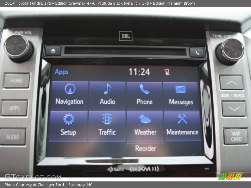 Attitude Black Metallic / 1794 Edition Premium Brown 2014 Toyota Tundra 1794 Edition Crewmax 4x4
