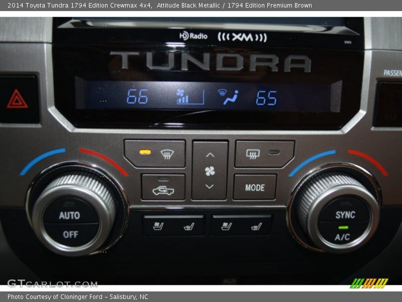 Attitude Black Metallic / 1794 Edition Premium Brown 2014 Toyota Tundra 1794 Edition Crewmax 4x4