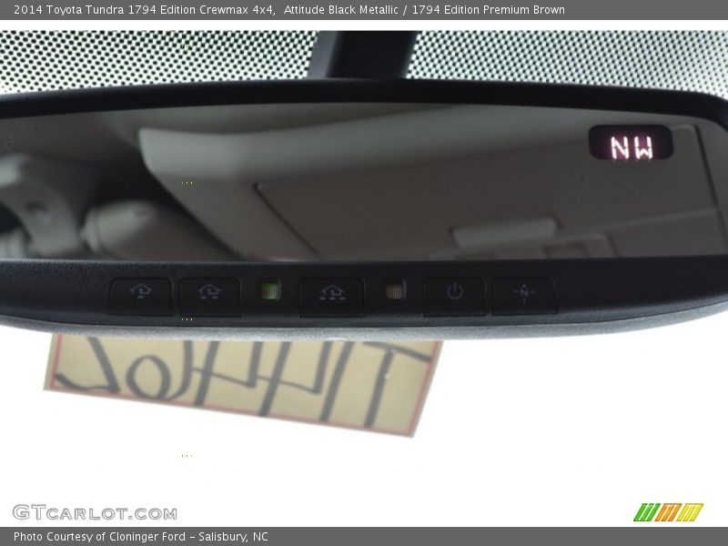 Attitude Black Metallic / 1794 Edition Premium Brown 2014 Toyota Tundra 1794 Edition Crewmax 4x4
