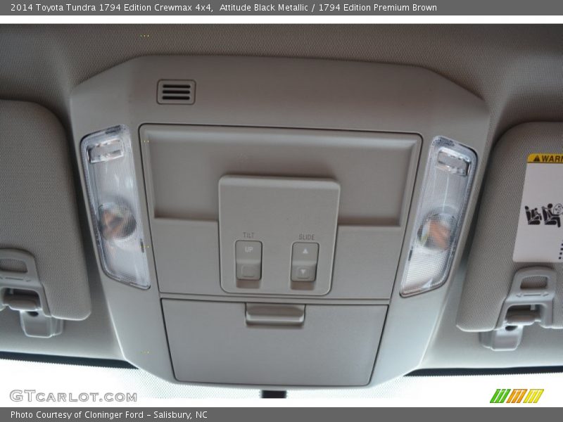 Attitude Black Metallic / 1794 Edition Premium Brown 2014 Toyota Tundra 1794 Edition Crewmax 4x4