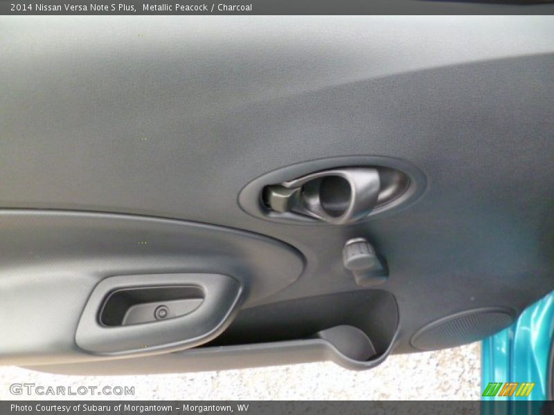 Metallic Peacock / Charcoal 2014 Nissan Versa Note S Plus