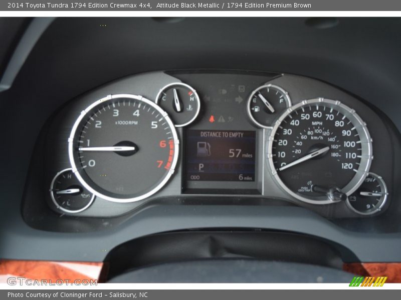 Attitude Black Metallic / 1794 Edition Premium Brown 2014 Toyota Tundra 1794 Edition Crewmax 4x4