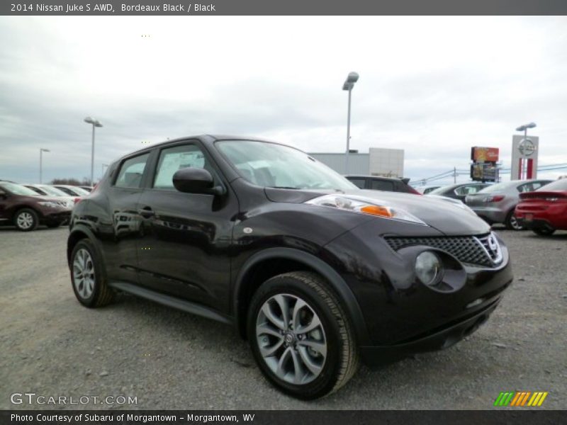 Bordeaux Black / Black 2014 Nissan Juke S AWD
