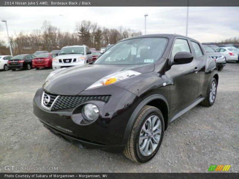 Bordeaux Black / Black 2014 Nissan Juke S AWD