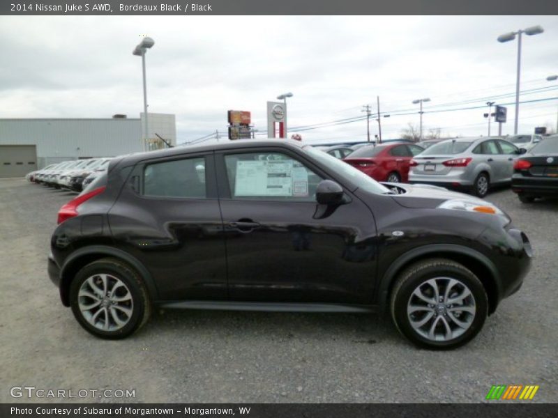 Bordeaux Black / Black 2014 Nissan Juke S AWD