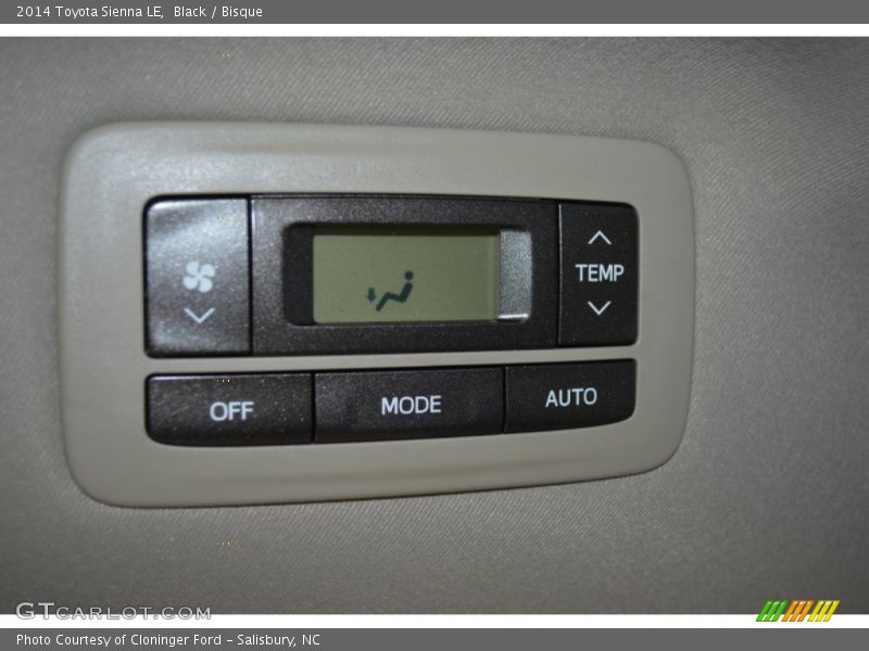 Black / Bisque 2014 Toyota Sienna LE