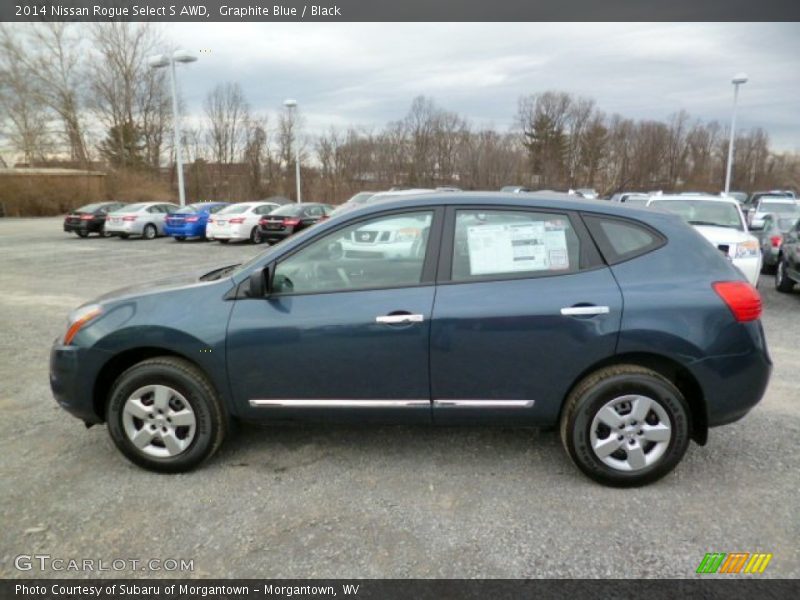  2014 Rogue Select S AWD Graphite Blue