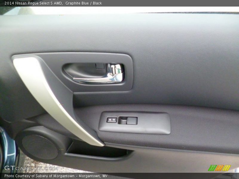 Graphite Blue / Black 2014 Nissan Rogue Select S AWD