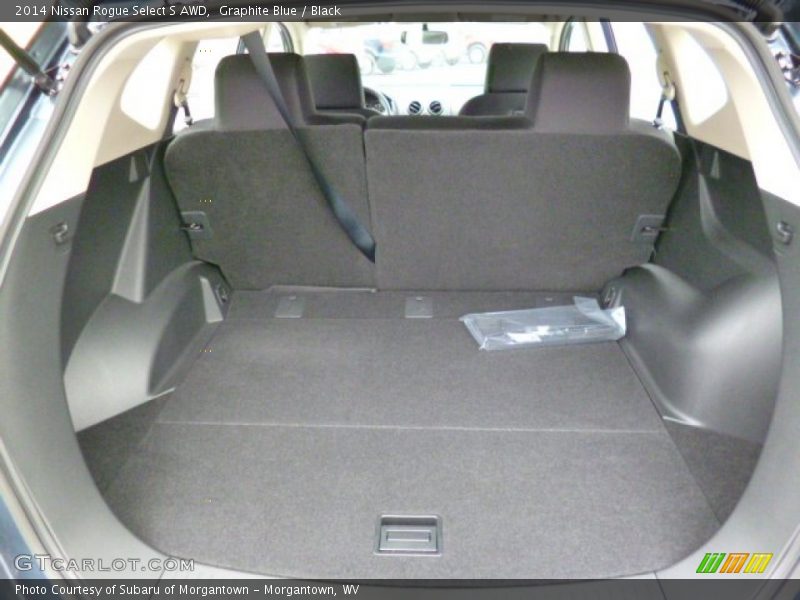Graphite Blue / Black 2014 Nissan Rogue Select S AWD