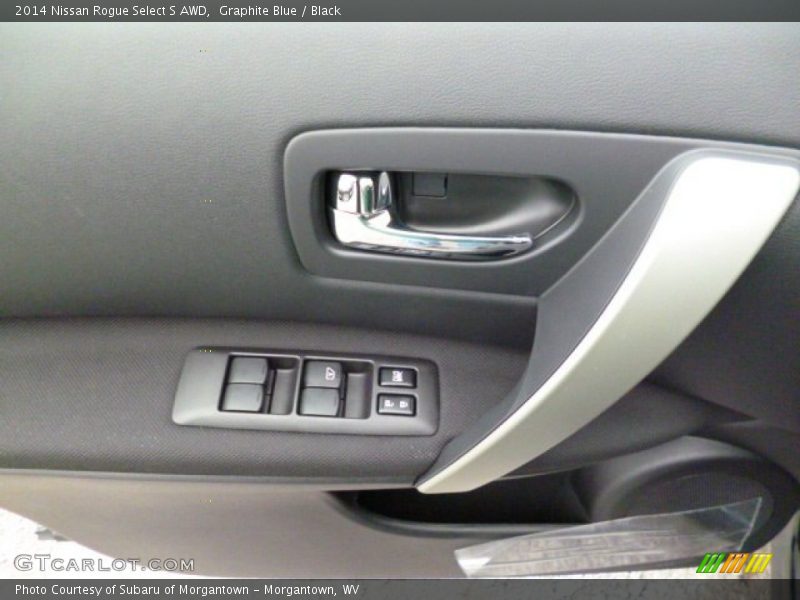 Graphite Blue / Black 2014 Nissan Rogue Select S AWD