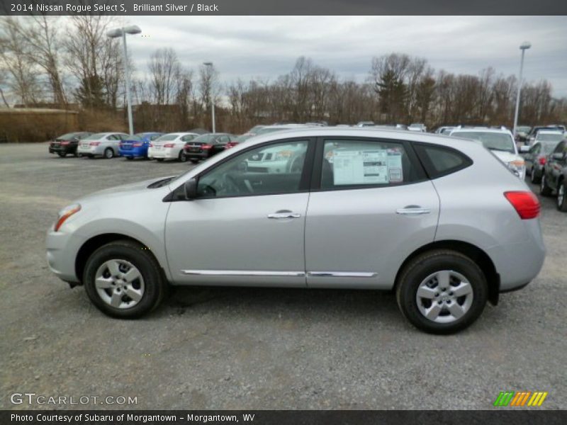  2014 Rogue Select S Brilliant Silver