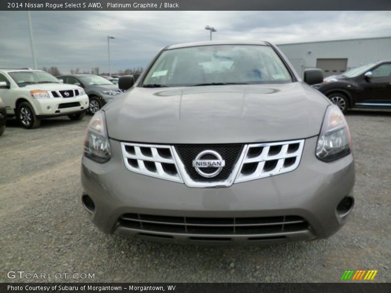 Platinum Graphite / Black 2014 Nissan Rogue Select S AWD