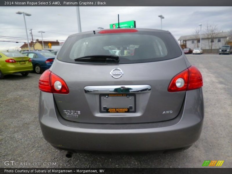 Platinum Graphite / Black 2014 Nissan Rogue Select S AWD