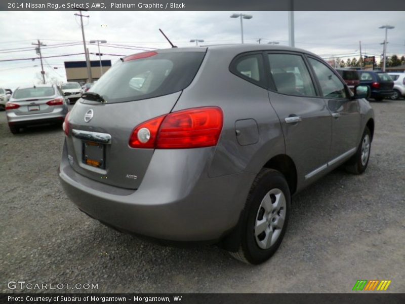 Platinum Graphite / Black 2014 Nissan Rogue Select S AWD