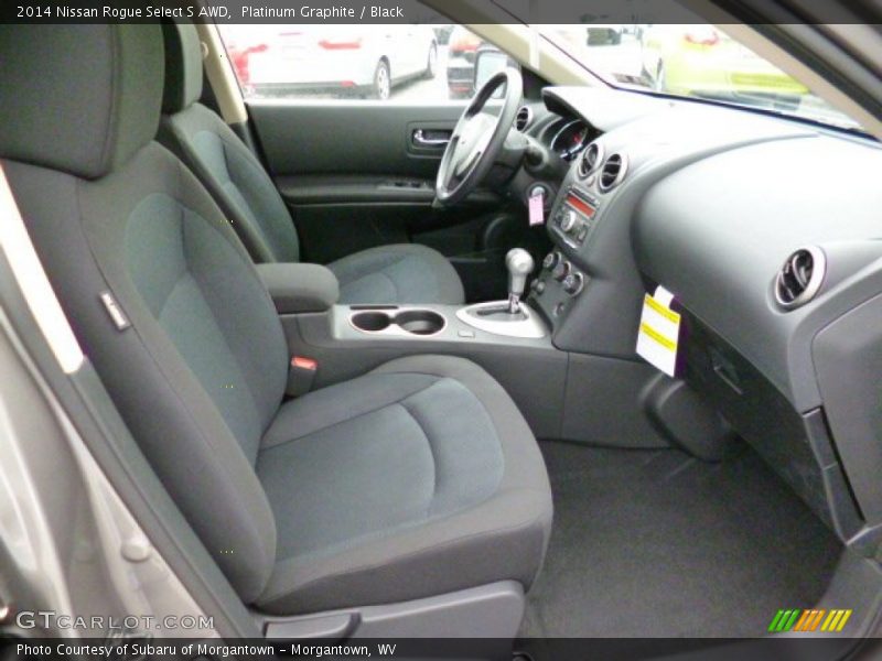Platinum Graphite / Black 2014 Nissan Rogue Select S AWD