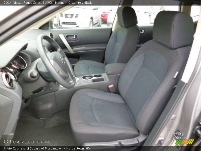 Platinum Graphite / Black 2014 Nissan Rogue Select S AWD