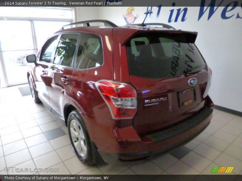 Venetian Red Pearl / Platinum 2014 Subaru Forester 2.5i Touring