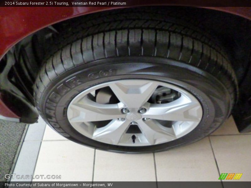 Venetian Red Pearl / Platinum 2014 Subaru Forester 2.5i Touring