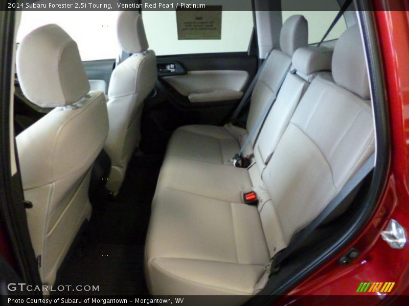 Venetian Red Pearl / Platinum 2014 Subaru Forester 2.5i Touring
