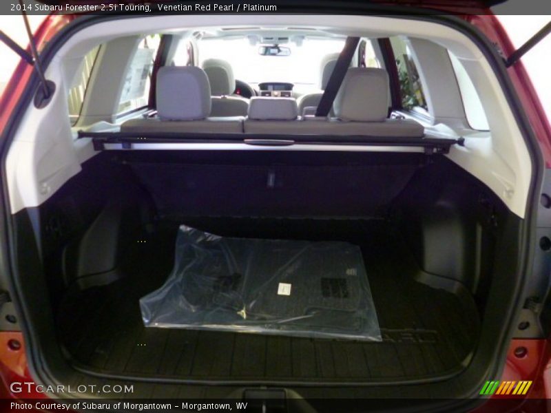 Venetian Red Pearl / Platinum 2014 Subaru Forester 2.5i Touring