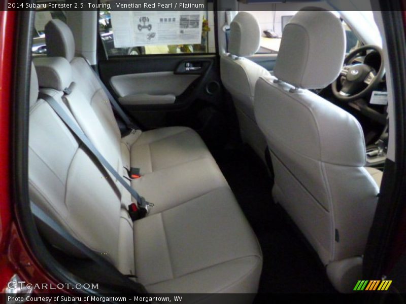 Venetian Red Pearl / Platinum 2014 Subaru Forester 2.5i Touring