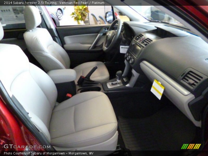 Venetian Red Pearl / Platinum 2014 Subaru Forester 2.5i Touring