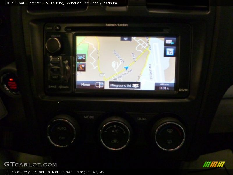 Venetian Red Pearl / Platinum 2014 Subaru Forester 2.5i Touring