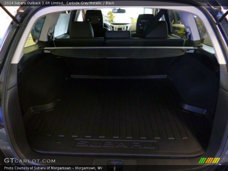 Carbide Gray Metallic / Black 2014 Subaru Outback 3.6R Limited