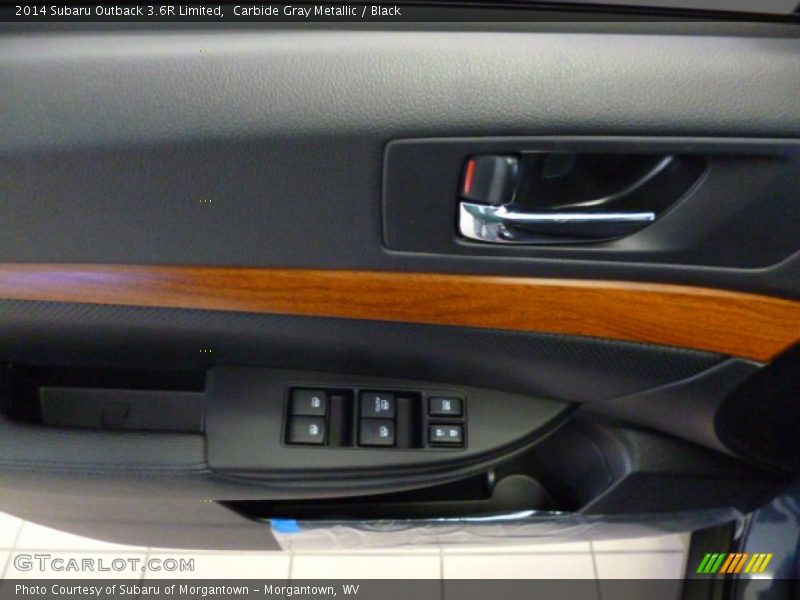 Carbide Gray Metallic / Black 2014 Subaru Outback 3.6R Limited