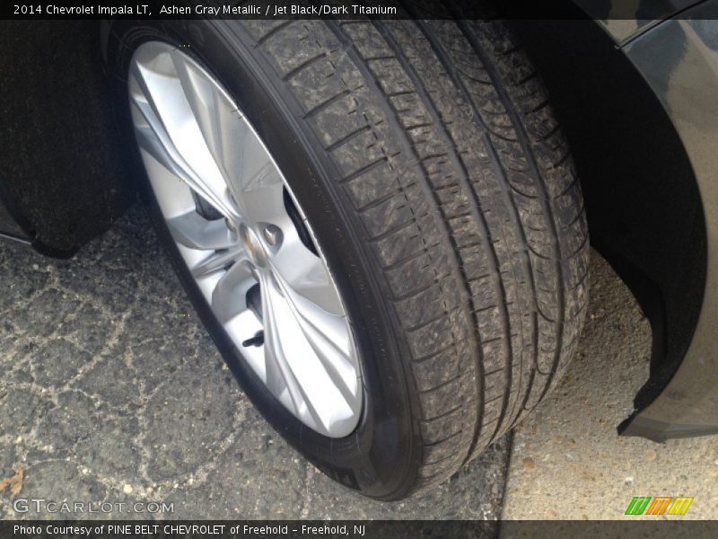Ashen Gray Metallic / Jet Black/Dark Titanium 2014 Chevrolet Impala LT