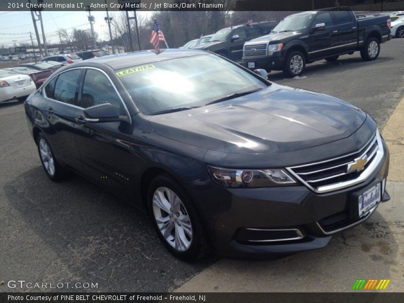 Ashen Gray Metallic / Jet Black/Dark Titanium 2014 Chevrolet Impala LT
