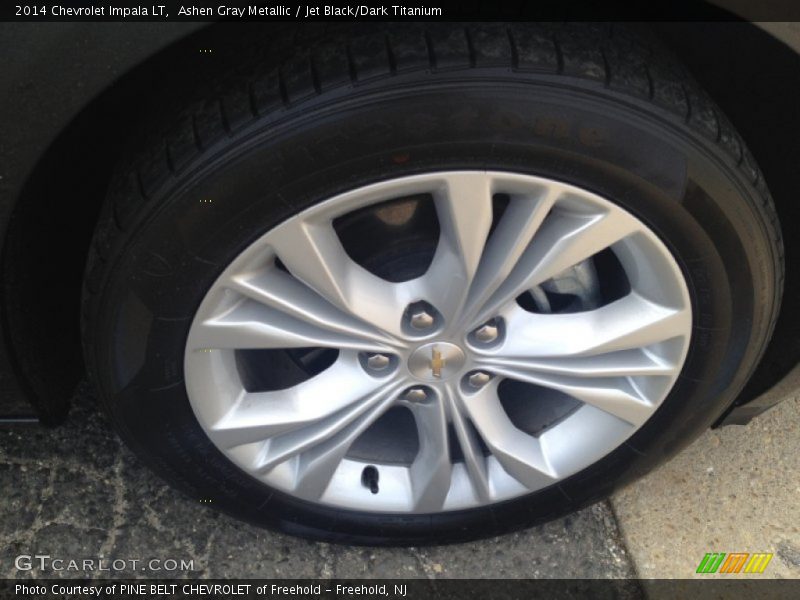 Ashen Gray Metallic / Jet Black/Dark Titanium 2014 Chevrolet Impala LT