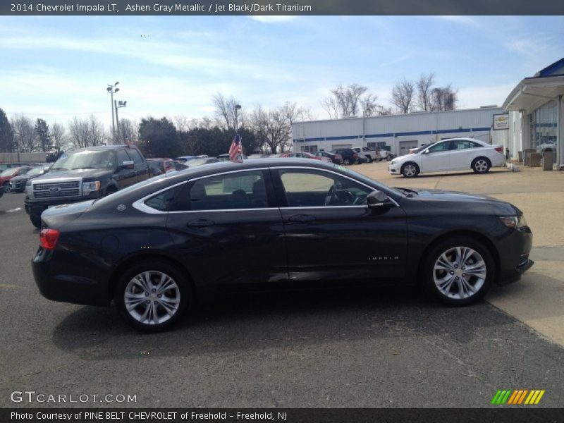 Ashen Gray Metallic / Jet Black/Dark Titanium 2014 Chevrolet Impala LT