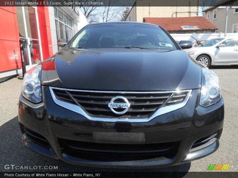 Super Black / Charcoal 2012 Nissan Altima 2.5 S Coupe