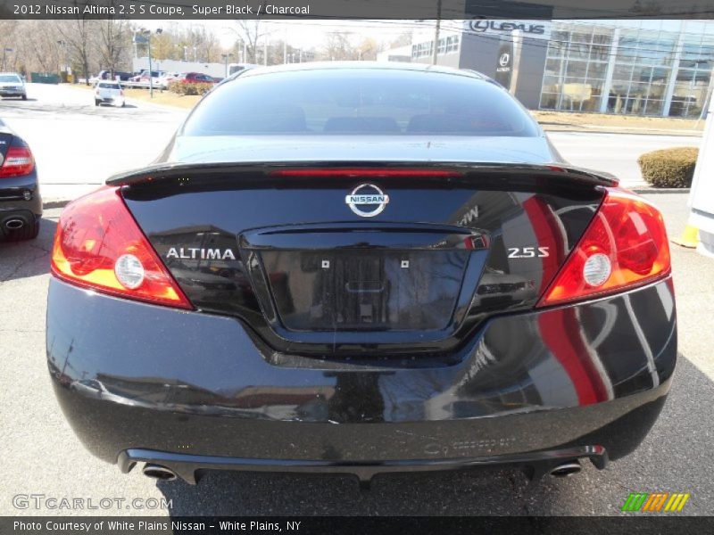 Super Black / Charcoal 2012 Nissan Altima 2.5 S Coupe
