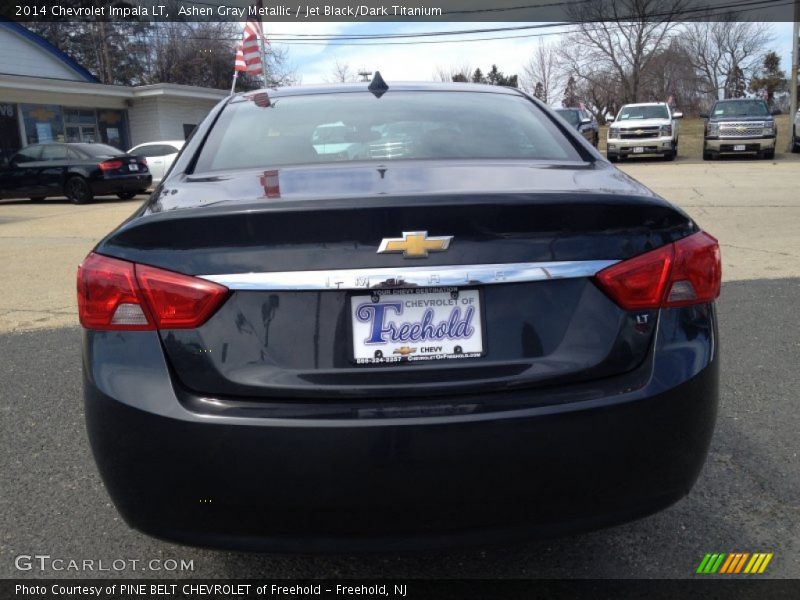 Ashen Gray Metallic / Jet Black/Dark Titanium 2014 Chevrolet Impala LT