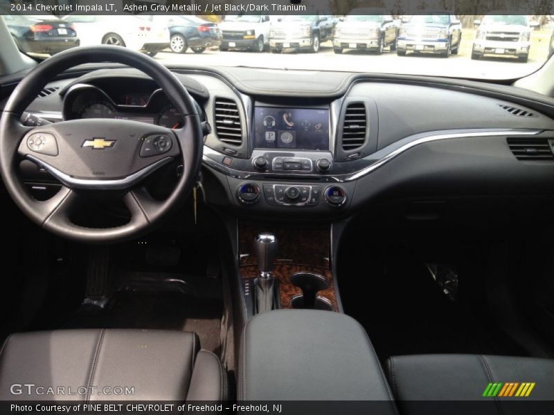 Ashen Gray Metallic / Jet Black/Dark Titanium 2014 Chevrolet Impala LT