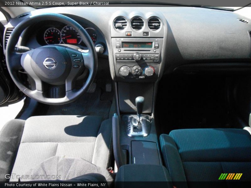 Super Black / Charcoal 2012 Nissan Altima 2.5 S Coupe