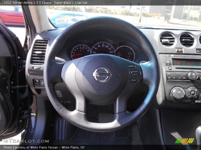 Super Black / Charcoal 2012 Nissan Altima 2.5 S Coupe