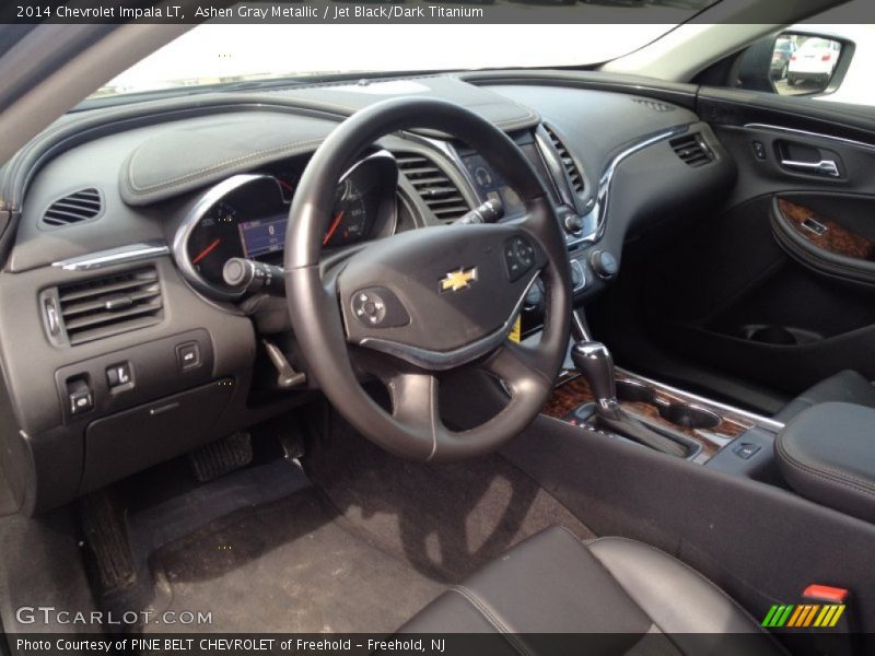 Ashen Gray Metallic / Jet Black/Dark Titanium 2014 Chevrolet Impala LT